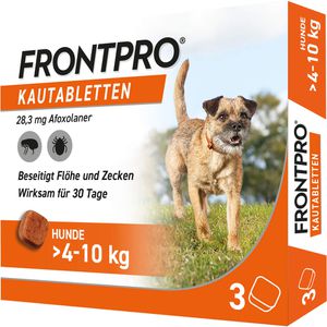 FRONTPRO 28 mg Kautabletten f.Hunde >4-10 kg