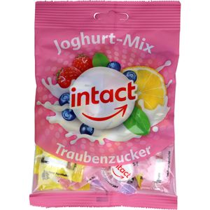 INTACT Traubenzucker Beutel Joghurt-Mix