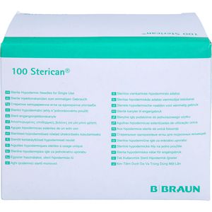 STERICAN Einmalkanüle 25 G 16 mm