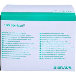 STERICAN Einmalkanüle 18 G 40 mm Kurzschliff