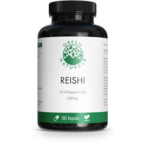 GREEN NATURALS Reishi 650 mg hochdos.vegan Kapseln