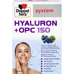 DOPPELHERZ Hyaluron+OPC system Kapseln
