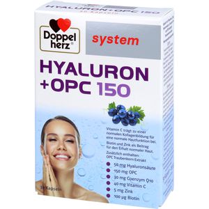 DOPPELHERZ Hyaluron+OPC system Kapseln