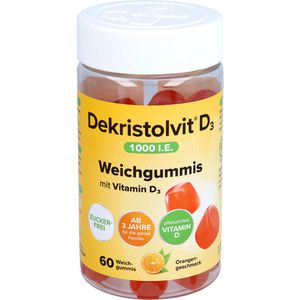 DEKRISTOLVIT D3 1000 I.E. Weichgummis