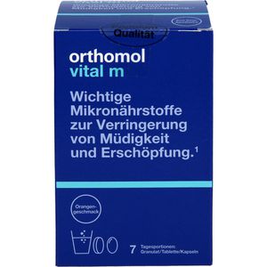 ORTHOMOL Vital M Granulat/Kap./Tabl.Kombip.7 Tage