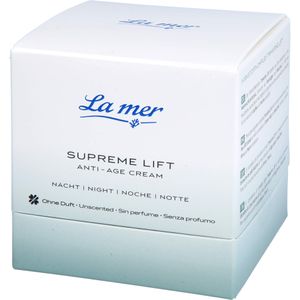 LA MER SUPREME Lift Anti-Age Cream Nacht o.Parfum