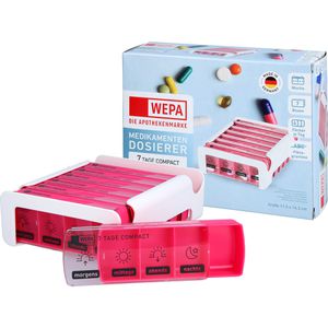 WEPA 7 Tage Compact Wochenmagazin weiß/pink