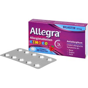 ALLEGRA Allergietabletten Kinder 10 mg Schmelztab.