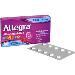 ALLEGRA Allergietabletten Kinder 10 mg Schmelztab.