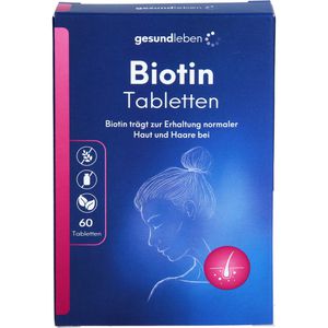 GESUND LEBEN Biotin 2,5 mg Tabletten