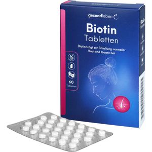 GESUND LEBEN Biotin 2,5 mg Tabletten