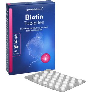 GESUND LEBEN Biotin 2,5 mg Tabletten