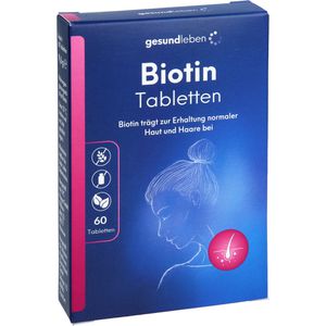 GESUND LEBEN Biotin 2,5 mg Tabletten