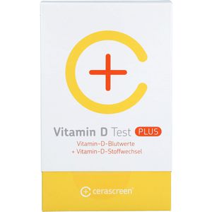 CERASCREEN Vitamin D Plus Blutwerte+Stoffwech.Test