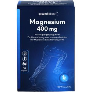 GESUND LEBEN Magnesium 400 mg Kapseln