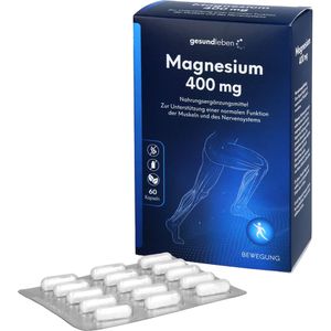 GESUND LEBEN Magnesium 400 mg Kapseln