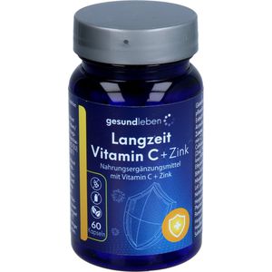 GESUND LEBEN Langzeit Vitamin C+Zink Depot Kapseln