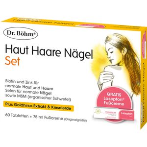 DR.BÖHM Haut Haare Nägel+Fußcreme Lasepton Set