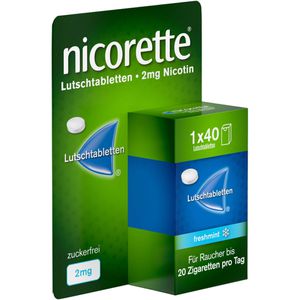 NICORETTE freshmint 2 mg Lutschtabletten gepresst