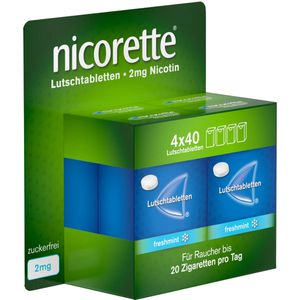 NICORETTE freshmint 2 mg Lutschtabletten gepresst