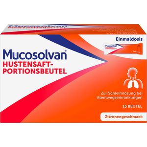 MUCOSOLVAN Hustensaft-Portionsbeutel 30 mg/5 ml