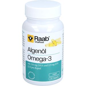 RAAB Vitalfood Algenöl Omega-3 Kapseln