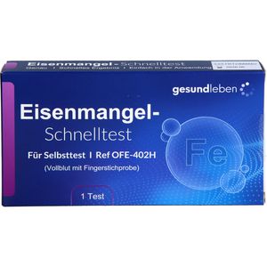 GESUND LEBEN Eisenmangel-Schnelltest Blut