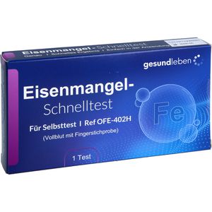 GESUND LEBEN Eisenmangel-Schnelltest Blut