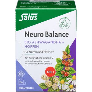 NEURO BALANCE Bio Ashwagandha+Hopfen Tee Salus