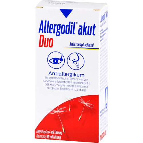 ALLERGODIL akut Duo 4ml AT akut/10ml NS akut