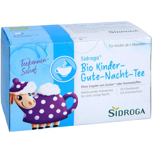 SIDROGA Bio Kinder-Gute-Nacht-Tee Filterbeutel