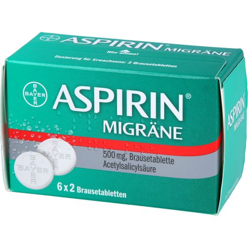 ASPIRIN MIGRÄNE 500 mg Brausetabletten