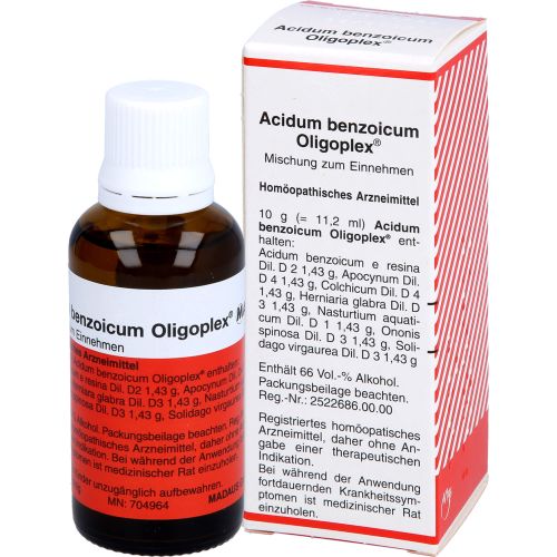 ACIDUM BENZOICUM OLIGOPLEX Liquidum