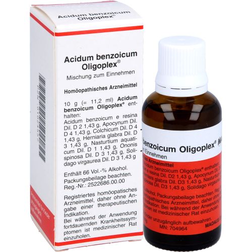 ACIDUM BENZOICUM OLIGOPLEX Liquidum