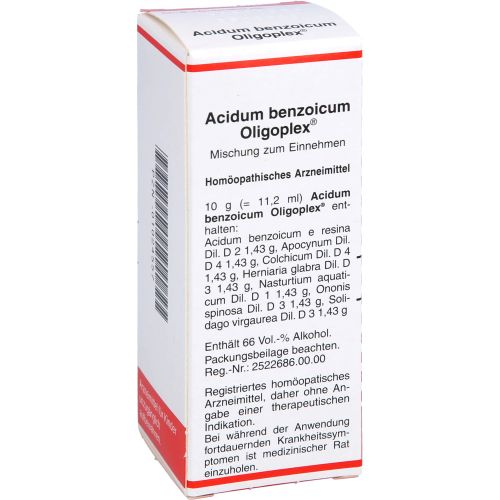 ACIDUM BENZOICUM OLIGOPLEX Liquidum