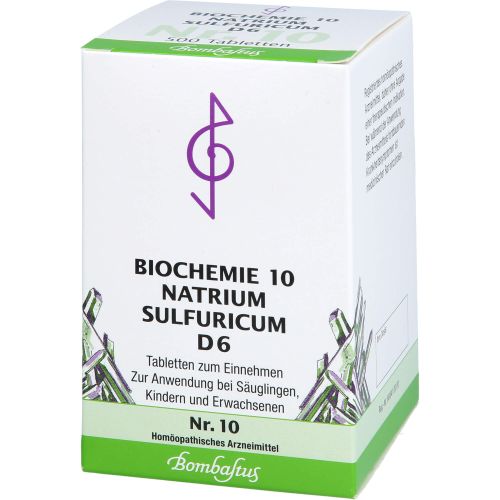 BIOCHEMIE 10 Natrium sulfuricum D 6 Tabletten