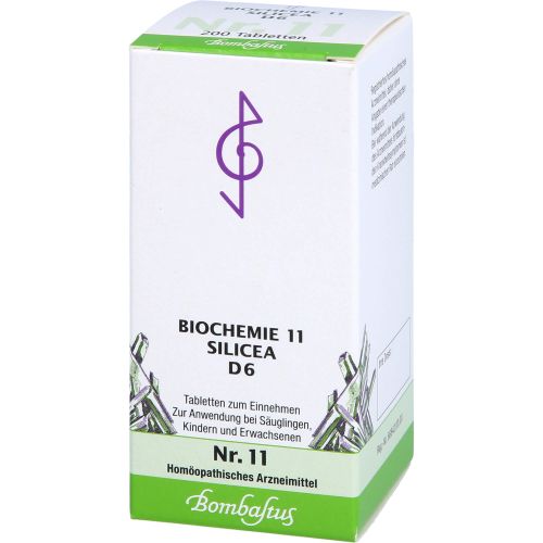 BIOCHEMIE 11 Silicea D 6 Tabletten