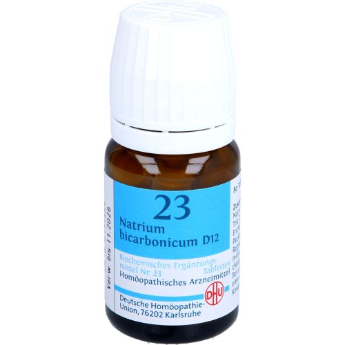 BIOCHEMIE DHU 23 Natrium bicarbonicum D 12 Tabl.