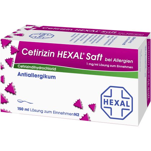 CETIRIZIN HEXAL Saft bei Allergien