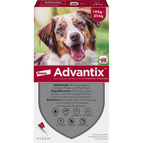 ADVANTIX Spot-on Lsg.z.Auftr.a.d.H.f.Hund 10-25 kg