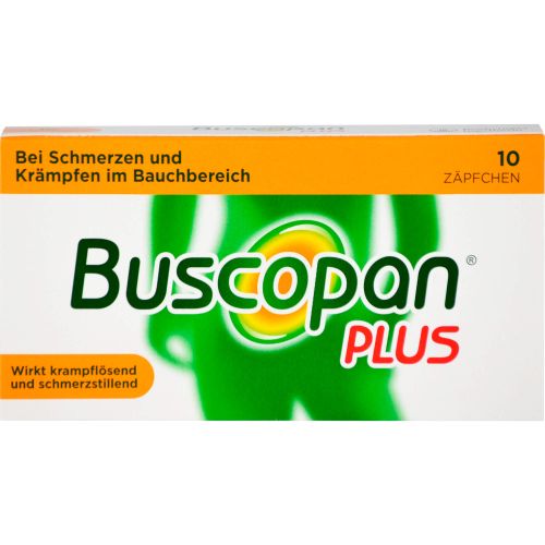 BUSCOPAN plus 10 mg/800 mg Suppositorien