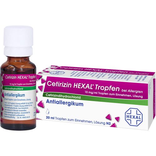 CETIRIZIN HEXAL Tropfen bei Allergien