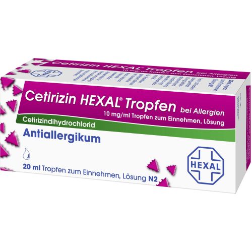 CETIRIZIN HEXAL Tropfen bei Allergien