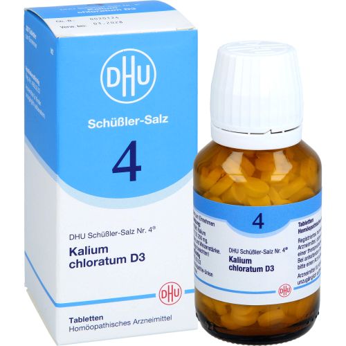 BIOCHEMIE DHU 4 Kalium chloratum D 3 Tabletten