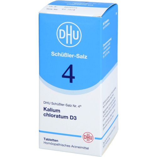 BIOCHEMIE DHU 4 Kalium chloratum D 3 Tabletten