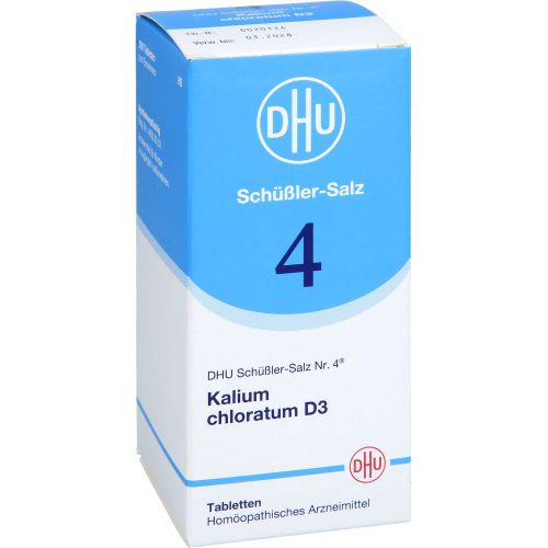 BIOCHEMIE DHU 4 Kalium chloratum D 3 Tabletten