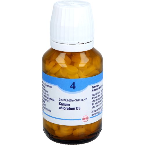 BIOCHEMIE DHU 4 Kalium chloratum D 3 Tabletten