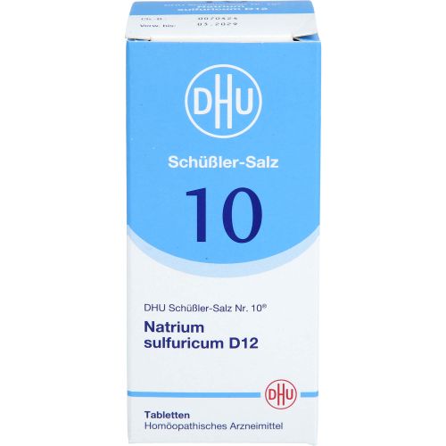 BIOCHEMIE DHU 10 Natrium sulfuricum D 12 Tabletten