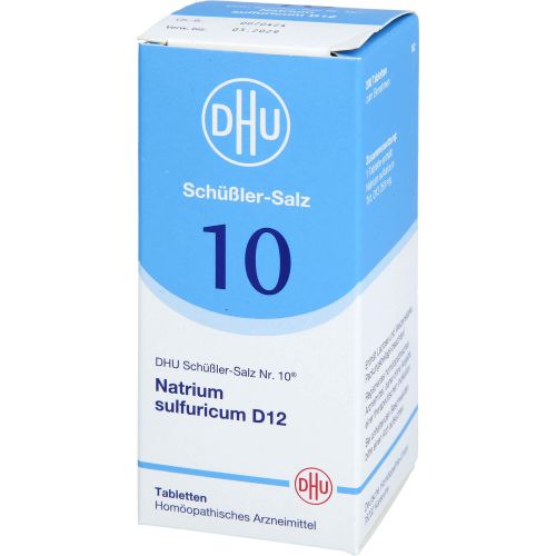 BIOCHEMIE DHU 10 Natrium sulfuricum D 12 Tabletten