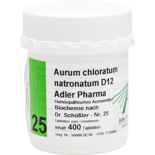 BIOCHEMIE Adler 25 Aurum chloratum natr.D 12 Tabl.